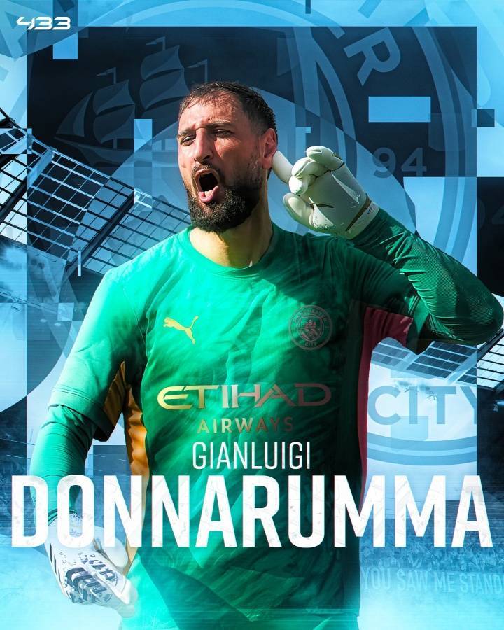 德天空：曼城即将与多纳鲁马达个人协议！瓜帅钦点他接班埃德森